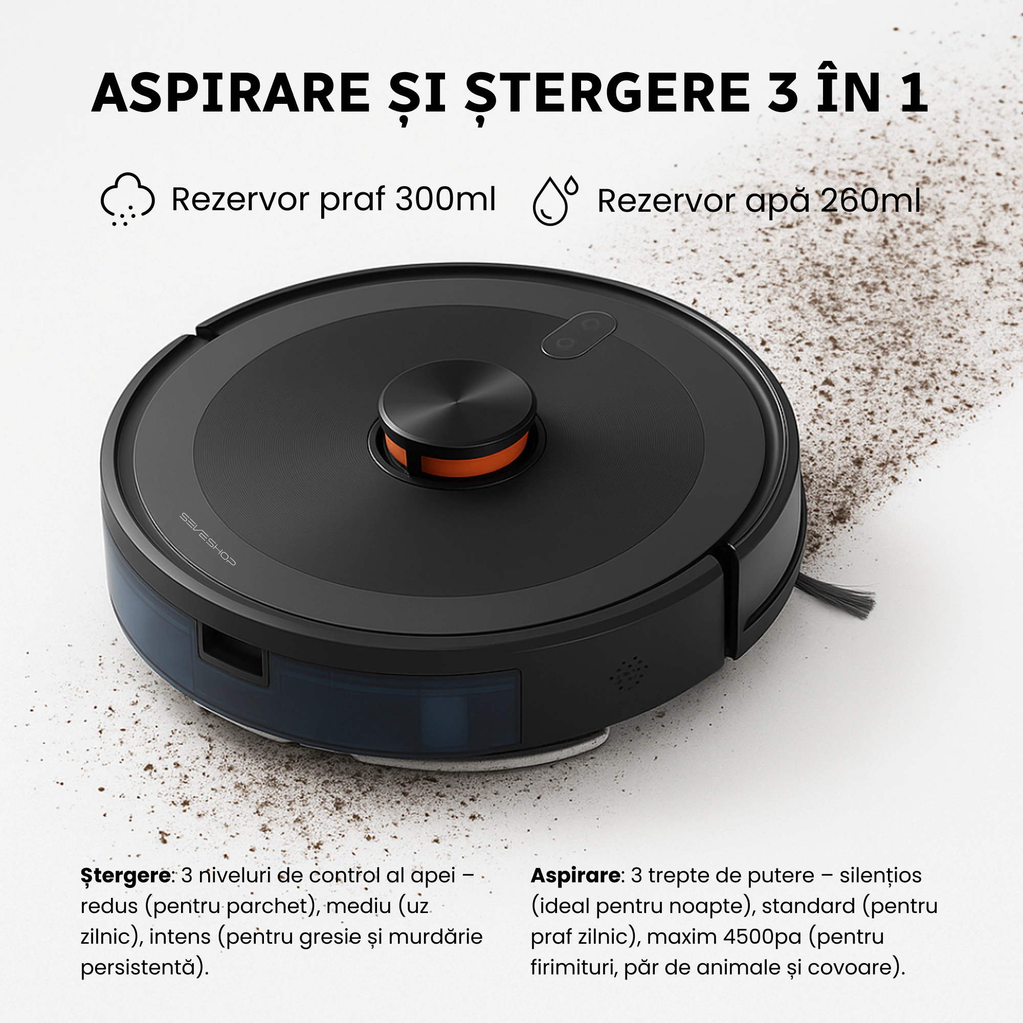 SeveShop — product photography on white